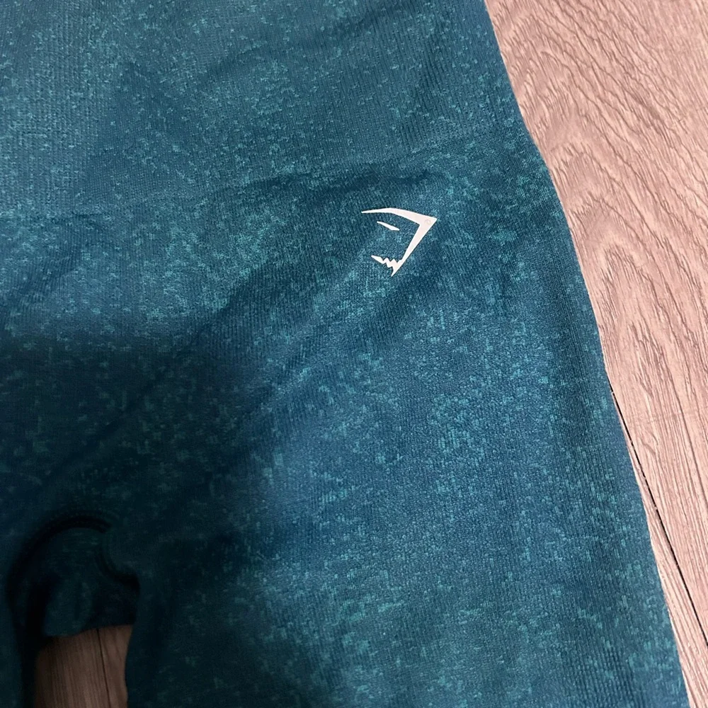 Gymshark Teal High-Waist Leggings - Picture 2 of 5